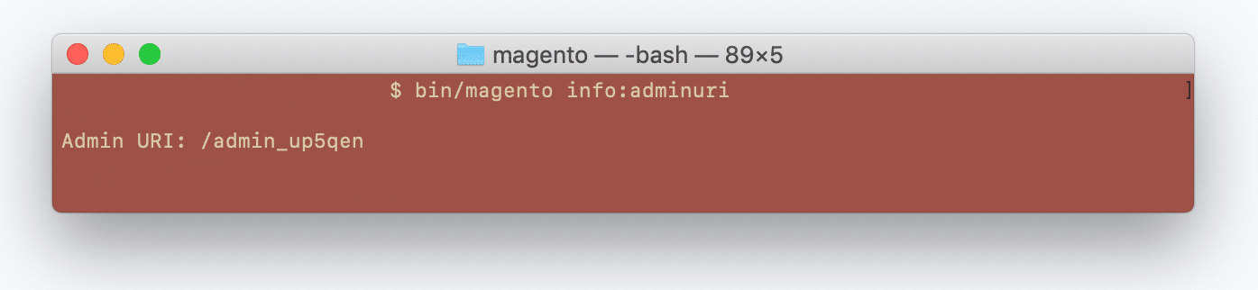 magento find Magneto admin