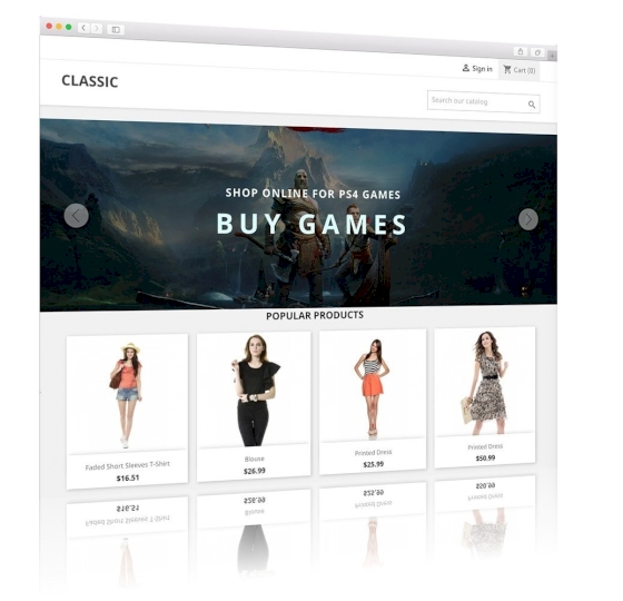 Prestashop React Image Slider
