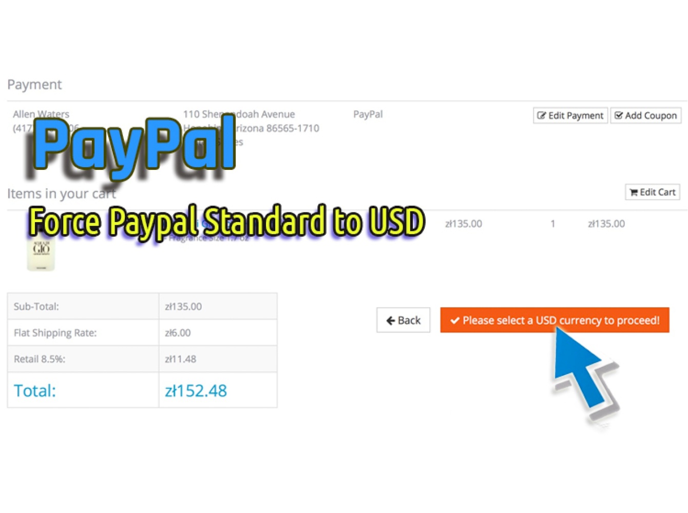 paypal usd to php